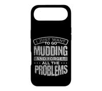 Mud Running Go Mudding Oubliez Les problèmes Muddin Coque pour iPhone Air