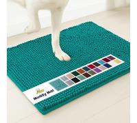 Muddy Mat® AS-SEEN-ON-TV Paillasson en microfibre très absorbant pour animal domestique, antidérapant, épais et lavable, tapis de bain en chenille douce pour cuisine, salle de bain, chambre à coucher