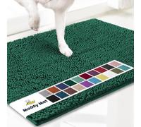 Muddy Mat® Shown on TV - Paillasson microfibre super absorbant pour pattes boueuses, antidérapant et lavable, animal domestique, séchage rapide