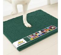 Muddy Mat® Shown on TV - Paillasson microfibre super absorbant pour pattes boueuses, antidérapant et lavable, animal domestique, séchage rapide