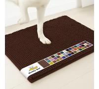 Muddy Mat® Shown on TV - Tapis d'entrée en microfibre super absorbant pour pieds boueux, antidérapant, lavable, à séchage rapide, lavable en machine, intérieur