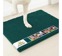Muddy Mat® | Super Absorbent Door Mat Indoor, Microfiber Quick Dry Chenille Entryway Rug, Non-Slip Front Door Mat, Indoor Mats for Entryway, Machine Washable Pet Rug, Atlantic Blue 24"x36"