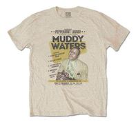 Muddy Waters Peppermint Lounge T-Shirt, Beige (Sand Sand), Medium Homme