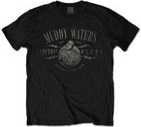 Muddy Waters - T-shirt "Electric Blues" pour homme/femme unie RO2398 (M) (Noir)