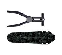 Mudguard arrière pour vélo, planche de revêtement de vélo de montagne, vélo Saddle Mudguard - Accessoires de cyclisme, couverture complète épaissie et élargie pour les routes de montagne glissantes ou