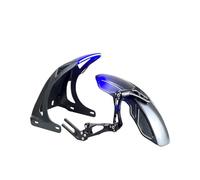 Mudguard Protector Garde-Boue arrière Anti-éclaboussures SP1 adapté pour NIU Electric Uqi + No. 9 avec Accessoire de Moto léger Protection Anti-éclaboussures(Black and Blue)