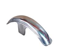 Mudguard Protector Garde-Boue Avant de Moto, Accessoires rétro, pièce modifiée Convient pour EN125 XY400, Plaque de carrelage de Boue, Blocage de l'eau Protection Anti-éclaboussures(Silver)