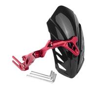 Mudguard Protector Garde-Boue de Roue arrière adapté pour N1S U + b Msx Sniper150, Protection Contre Les éclaboussures en Alliage d'aluminium Protection Anti-éclaboussures(Red)