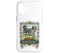 MUDI Dog Dont Personne n'a Entendu Parler jusqu'à ce qu'ils rencontrent Le Mien Coque pour iPhone 16 Plus