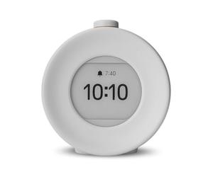 mudita Harmony 2 Réveil numérique - Réveil de lumière du Jour avec écran E-Ink et Fonction de méditation et de répétition - Réveil à l'aube - 17 mélodies, Sons de détente, Sons naturels - Gris