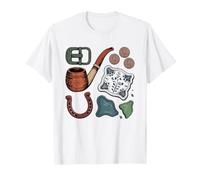 Mudlark Estran Archeologie Fluviale Mudlarking T-Shirt