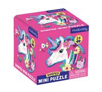 Mudpuppy 24 Piece Shaped Mini Puzzle/Unicorn