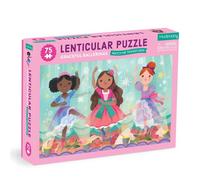 Mudpuppy 75 Piece Lenticular/Graceful Ballerinas