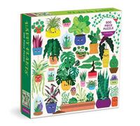Mudpuppy - Puzzle Happy Plants - 500 pièces - Familial