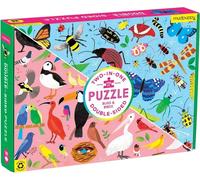 Mudpuppy Puzzle double face Bugs and Birds 100 pièces