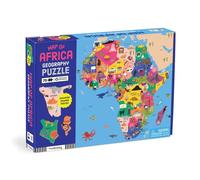Mudpuppy Puzzle Géographie Carte de l'Afrique 70 pièces
