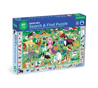 Mudpuppy Puzzle plier et chercher "Dog Day" 64 pièces