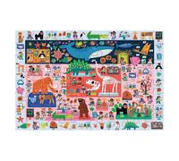 Mudpuppy Puzzle Plier et chercher "Musée d'histoire naturelle" 64 pièces