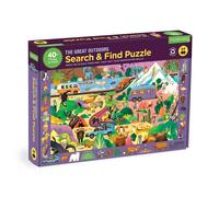 Mudpuppy Puzzle Plier et Chercher Nature 64 pièces