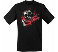 Mudvayne Skull Axe t Shirts mnner Schwarz Funny Black Cotton Tee Vintage Gift for Men Women Manches Courtes(X-Large)