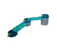 AquaPlay Mudway Flow Circuit de Jeu d'eau et de Sable combiné, 2,3 m, avec écrous, Bassin et curseurs, système d'emboîtement Flexible, Jeu d'eau d'extérieur résistant aux intempéries, à partir de 3