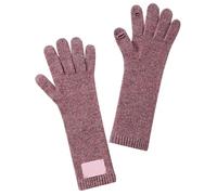 MuE103 Gants d'hiver confortables en laine tricotée pour écran tactile, violet, taille unique