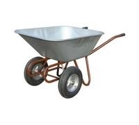 müba müba Brouette à deux roues 150 L avec 2 pneus gonflables Quantité:1