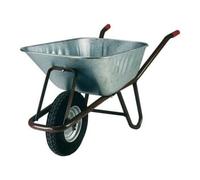 müba müba Brouette béton avec roulement en nylon, roue pneumatique 400x100 mm, 90 l Quantité:1