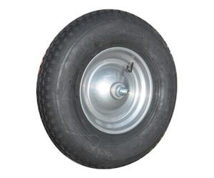 müba Roue gonflable avec axe et roulement à billes D.roue 400 mm l. roue 100 mm Quantité:1