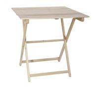 Mueblear Aranaz Voile de hêtre Pliable avec Lattes 70 x 50 cm sans Vernis, 50 x 70 cm