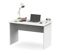 MUEBLES PITARCH | Table de Bureau, Bureau, Table d'ordinateur ou d'étude, Blanc, 76x120x68cm (Hauteur x Largeur x Profondeur) Moderne, modèle Teide