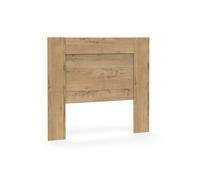 MUEBLES PITARCH Tête de lit 100 cm, Moderne, chêne doré, 106 x 164 x 2,2 cm, Chambre Simple, Vintage, Collection Aroa