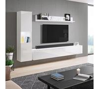 Muebles Slavic Ensemble de Meubles de Salon, 4 Éléments, Meuble TV Moderne