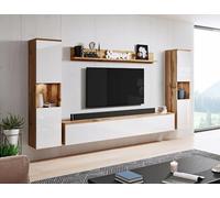 Muebles Slavic Ensemble de Meubles RTV Paris, 4 Éléments, Meuble TV Moderne pour Salon
