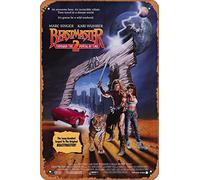 Muecddoa Affiche de film classique en métal Beastmaster 2 : Through the Portal of Time (1991) Décoration murale en étain 20,3 x 30,5 cm