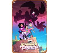 Muecddoa Affiche de film classique en métal Steven Universe: The Movie (2019) Décoration murale en étain - 20,3 x 30,5 cm