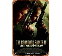 Muecddoa Affiche de film classique en métal The Boondock Saints II : All Saints Day (2009) Décoration murale en étain 20,3 x 30,5 cm