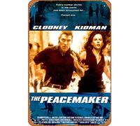 Muecddoa Affiche de film classique en métal The Peacemaker (1997) - Décoration murale - 20,3 x 30,5 cm