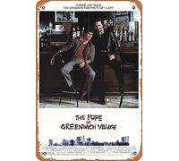 Muecddoa Affiche de film classique en métal The Pope of Greenwich Village (1984) - Décoration murale - 20,3 x 30,5 cm