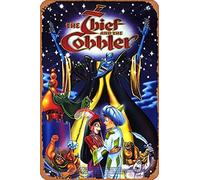 Muecddoa Affiche de film classique en métal The Thief and the Cobbler (1993) - Décoration murale - 20,3 x 30,5 cm