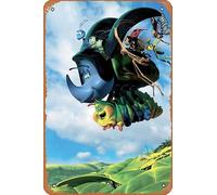 Muecddoa Affiche musicale rétro en étain « A BUG'S LIFE » - Affiche imprimée pour cinéma, maison, bar, pub, garage, décoration murale - Cadeau artistique - 20,3 x 30,5 cm - Plaque en métal vintage