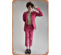 Muecddoa Affiche musicale rétro en étain YUNGBLUD Loner pour cinéma, maison, bar, pub, garage, décoration murale, cadeau, 20,3 x 30,5 cm, plaque en métal vintage