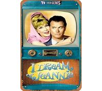 muecddoa Poster mural en métal avec inscription « I Dream of Jeannie » - Poster de film TV - Cadeau rétro - Cadeau rétro - Décoration vintage - 20,3 x 30,5 cm