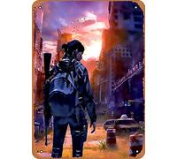 Muecddoa The Classic Arcade Video Game Poster en métal las&t of us part Décoration murale - 30,5 x 20,3 cm