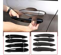 MUEdie Convient pour BMW X1 F48 2016-2020, paillettes de poignée de porte de voiture, paillettes ABS chromées, cadre de poignée de porte intérieure de voiture