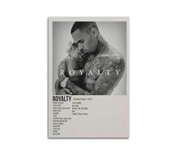 muegrbgs Poster de Chris Brown - Art mural vintage - Décoration pour salon, chambre à coucher - Esthétique élégante - 30 x 45 cm - Sans cadre