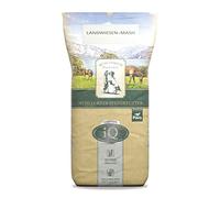Mühldorfer IQ Landwiesen-Mash Aliments pour Chevaux, sans céréales ni mélasse, Riches en Structure, pauvres en Sucre, avec Herbes et Chips de légumes - 12,5 kg