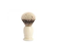 Mühle 099k257 Blaireau Classic, Pur Argenté (Silvertip Badger) Ø 19 Mm, Monture Résine Ivoire