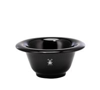 Bol de Afeitar de Porcelana Mühle Negro & Cromo