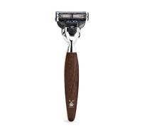 Mühle r873m3 Rasoir Mach3® MUHLE KOSMO, manche chêne.